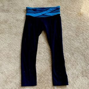 Lululemon cropped leggings